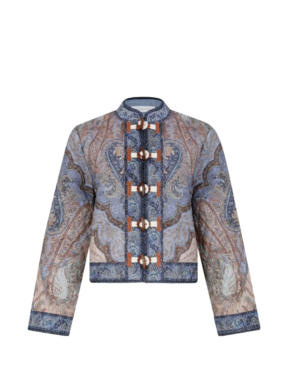 ZIMMERMANN Wanderlust ペイズリープリント キルテッドジャケット - 画像1