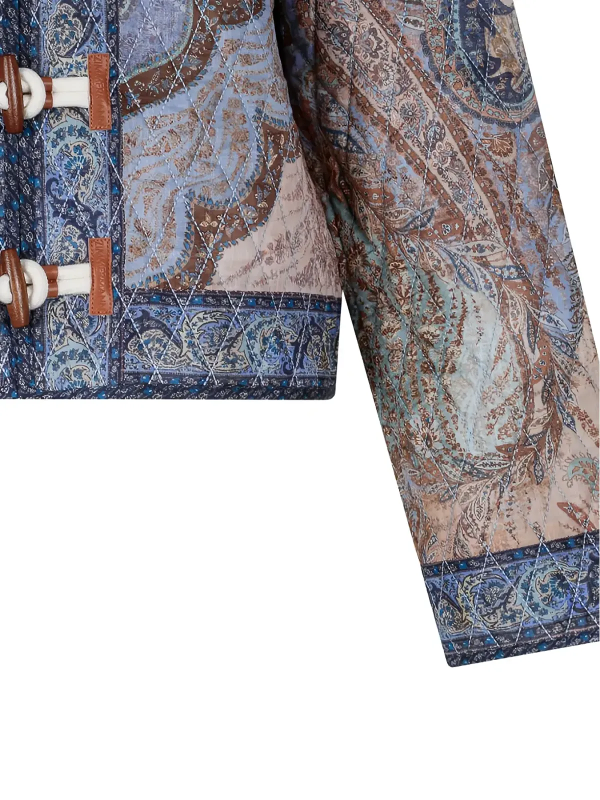 ZIMMERMANN Wanderlust ペイズリープリント キルテッドジャケット - 画像4