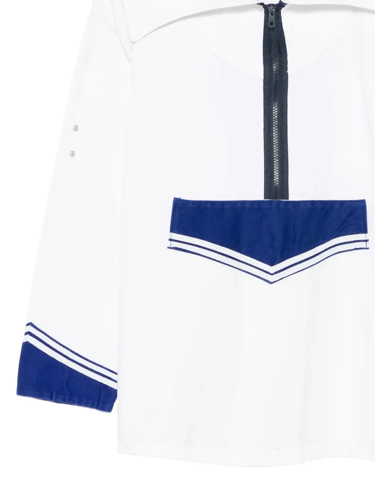 A.N.G.E.L.O. Vintage Upcycling cotton blouse - White - 画像3