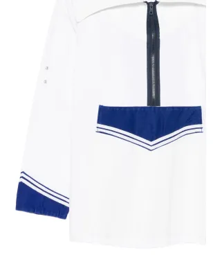 A.N.G.E.L.O. Vintage Upcycling cotton blouse - White - サムネイル3