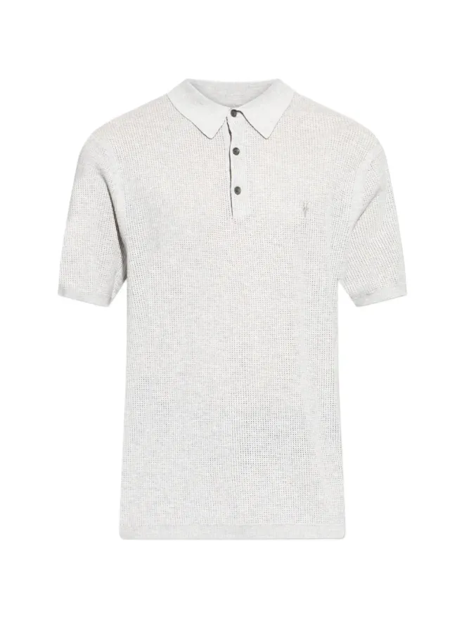 ALLSAINTS AllSaints 半袖ポロシャツ グレーの商品画像