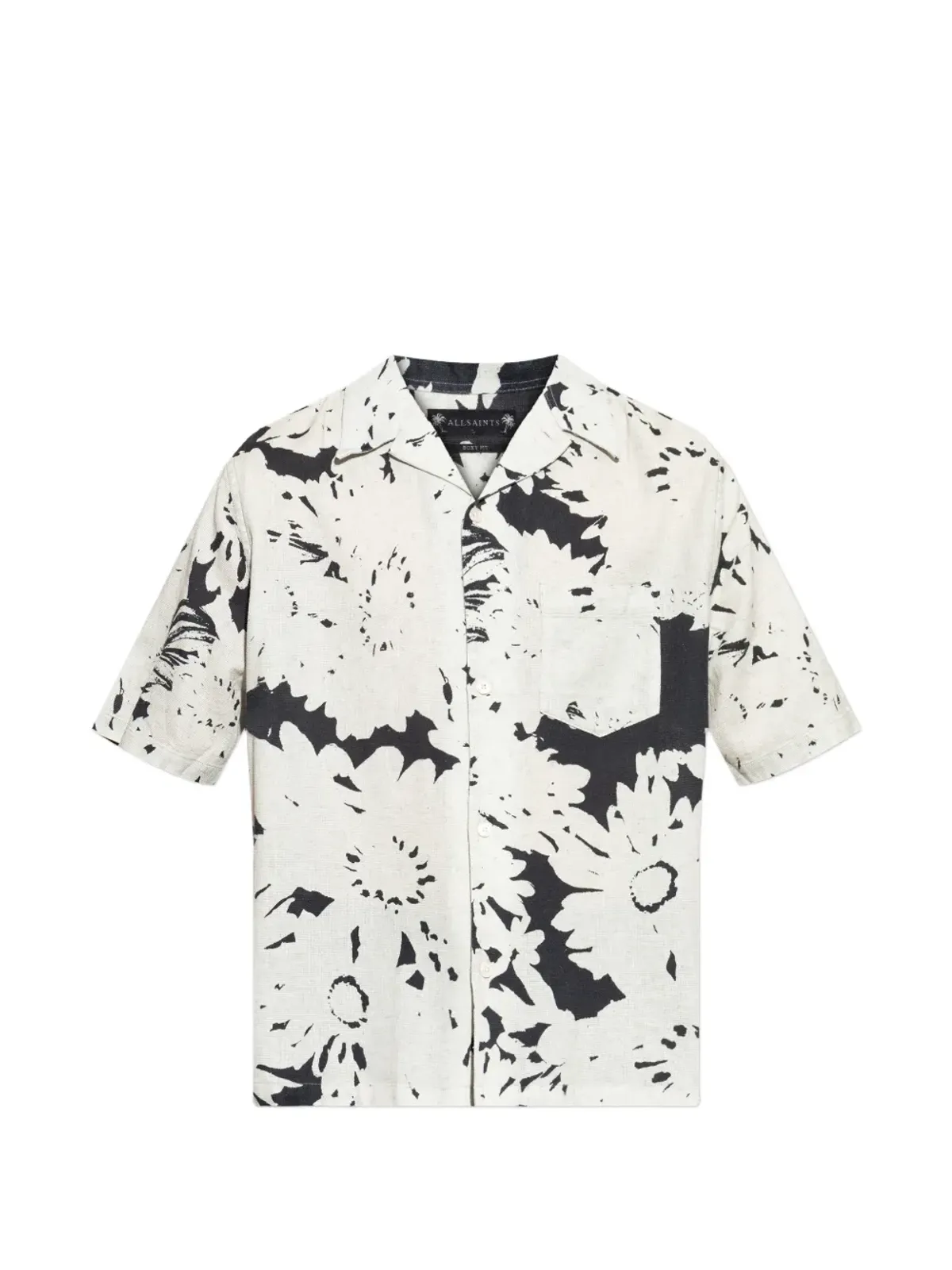 AllSaints 花柄ポケットシャツ - 画像1