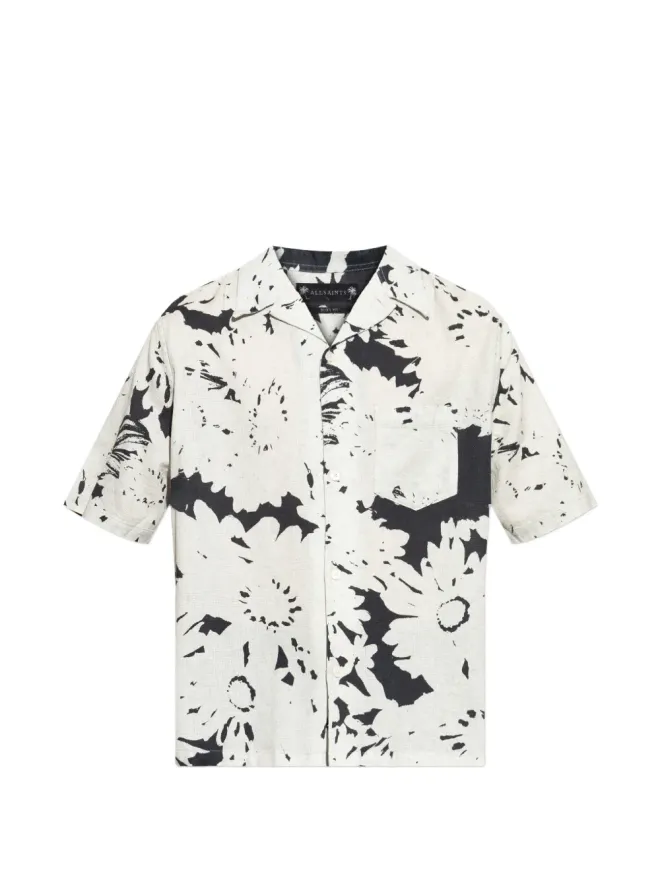 ALLSAINTS AllSaints 花柄ポケットシャツの商品画像
