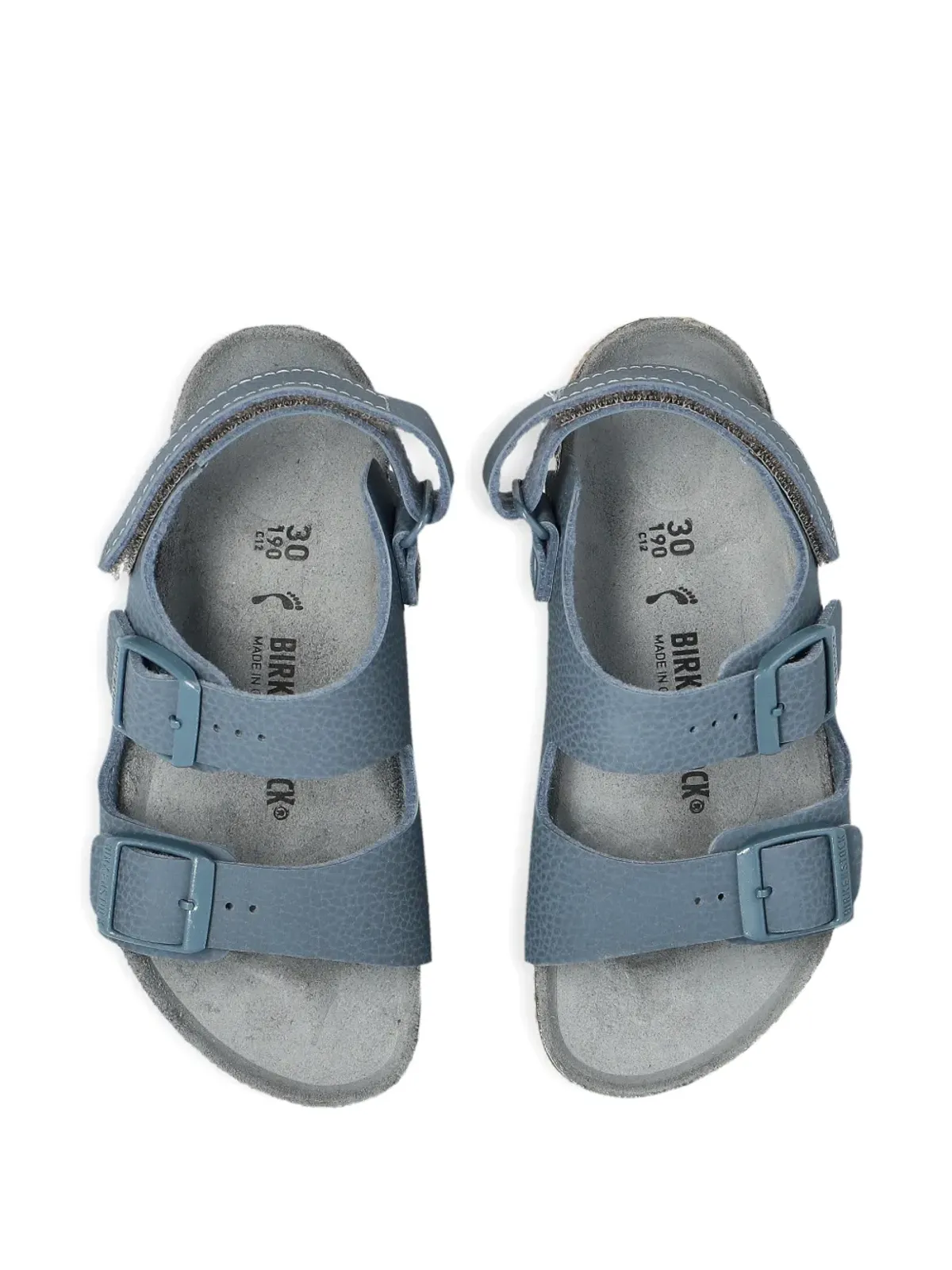 Birkenstock Kids ミラノバックルサンダル - 画像4