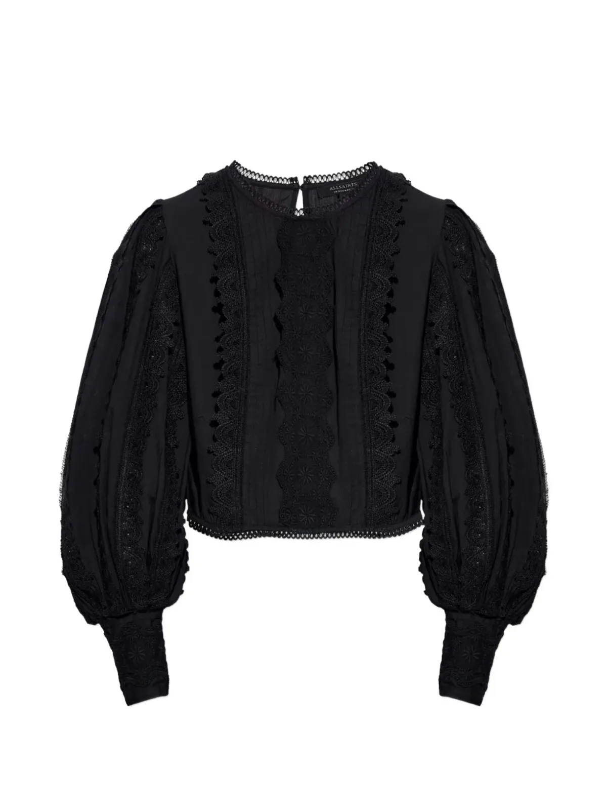 AllSaints Hart バルーンスリーブトップ - 画像1