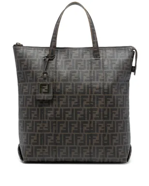 Fendi Pre-Owned Zucca コーティングキャンバス縦型トートバッグ - サムネイル1