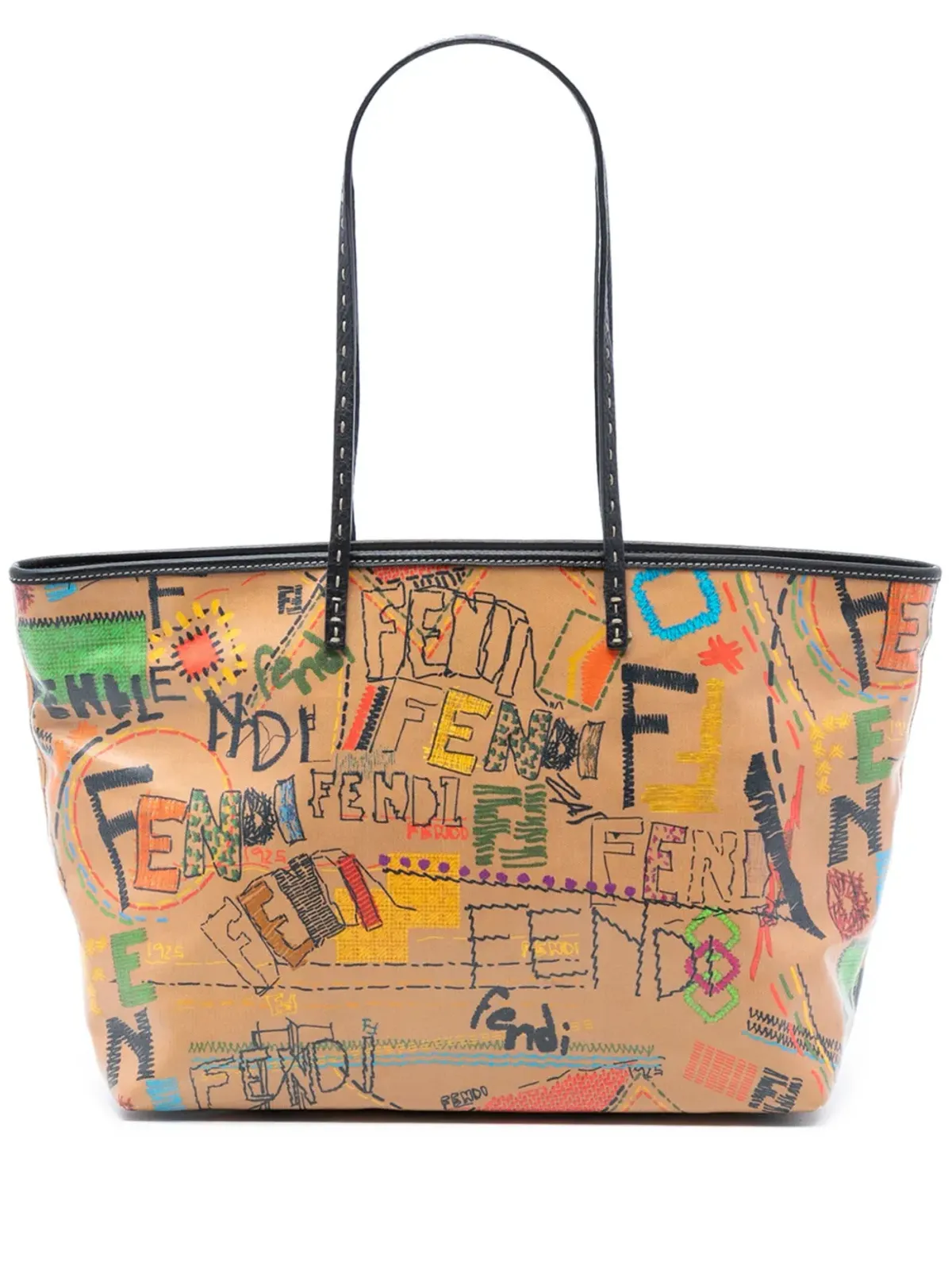 Fendi Pre-Owned グラフィティ・ロール トートバッグ - 画像1