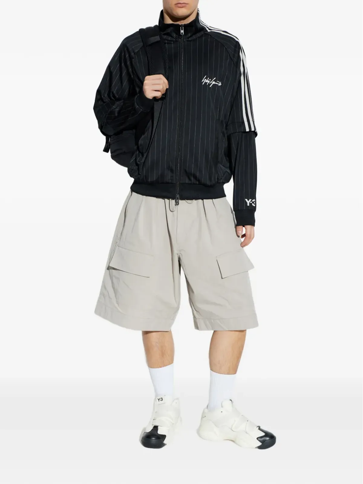 Y-3 カーゴドローコードショーツ - 画像2