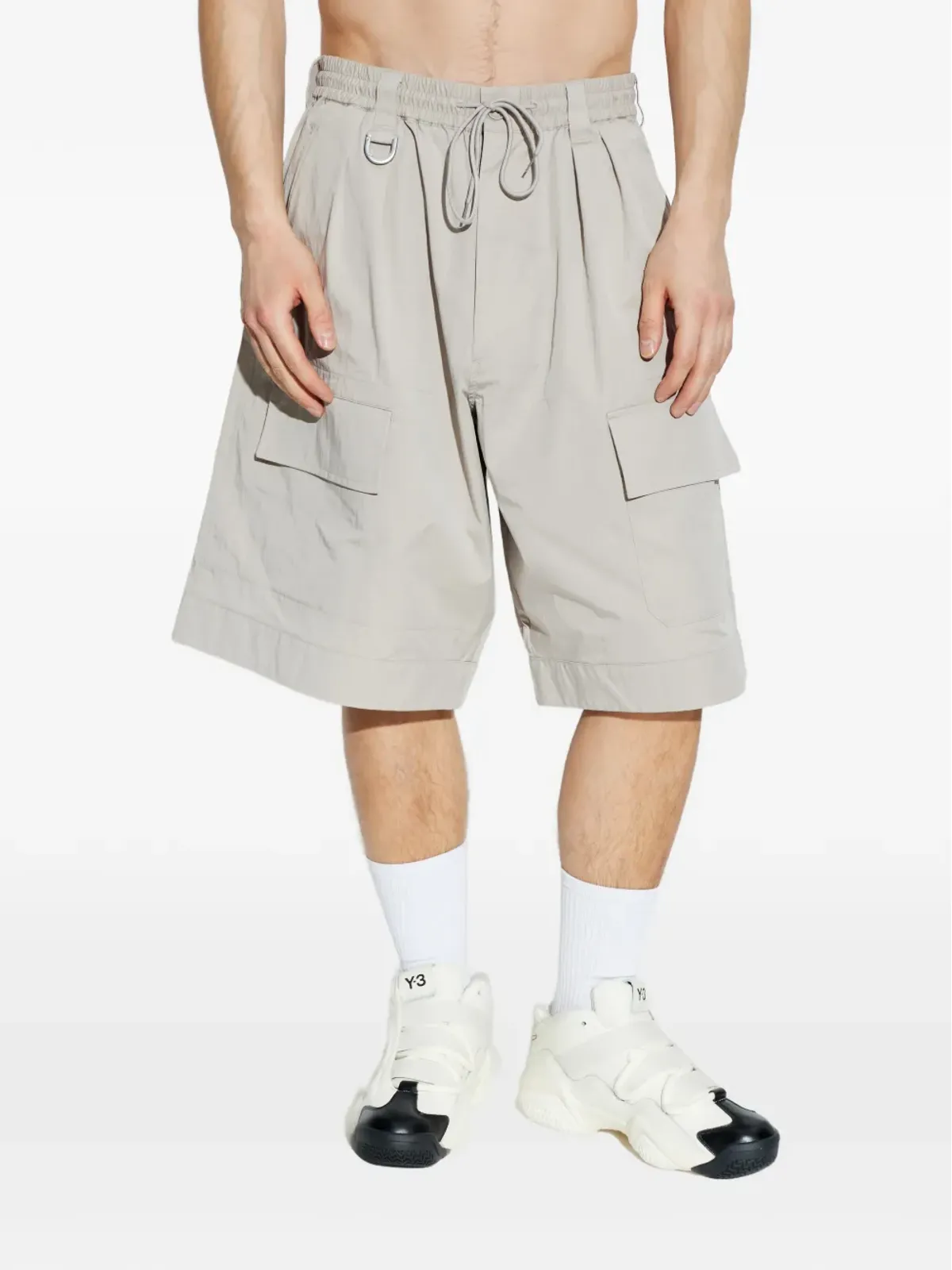 Y-3 カーゴドローコードショーツ - 画像3