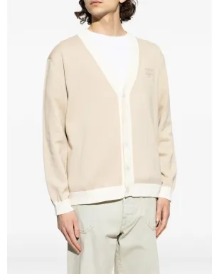 Maison Kitsuné Vネックボタン留めカーディガン - サムネイル3