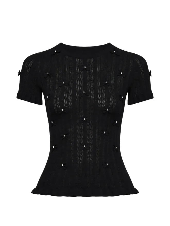 Sea Sea Alberta top - Blackの商品画像