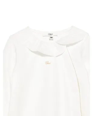 Chloé Kids ロゴパジャマ（3点セット） - White - サムネイル2