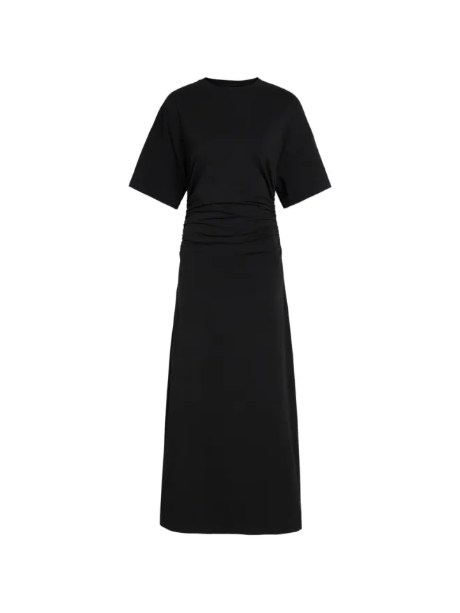 AKYN AKYN Charli ruched dress - Blackの商品画像