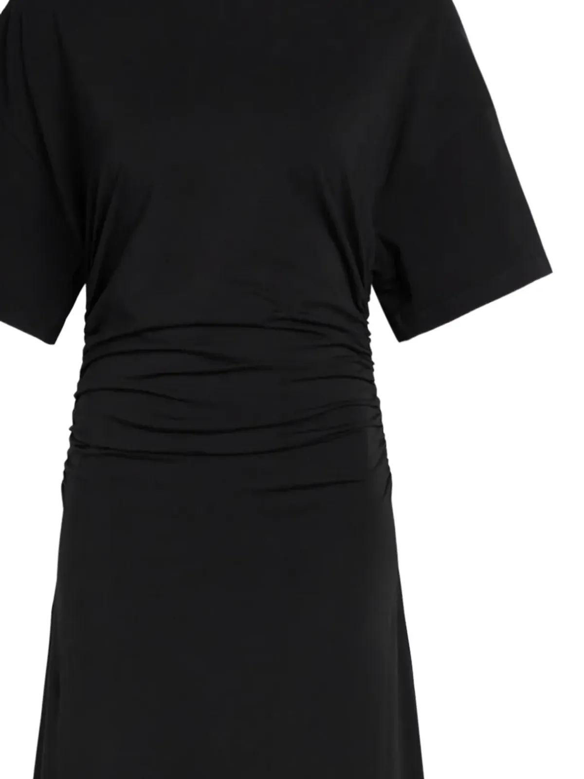 AKYN Charli ruched dress - Black - 画像2