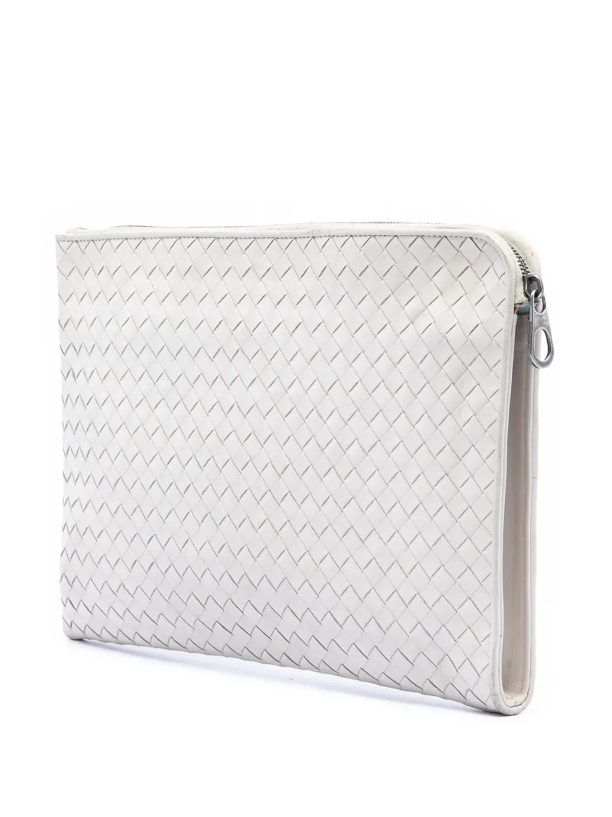 Bottega Veneta Pre-Owned Nappa Intercciato クラッチバッグ - 画像3
