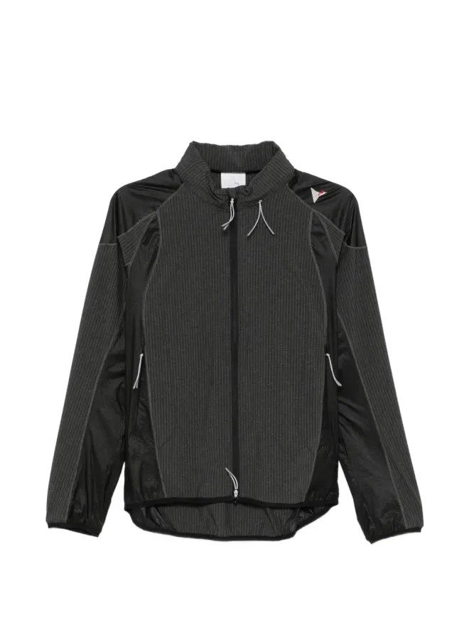 ROA ROA ジップファスナー付きストライプジャケットの商品画像