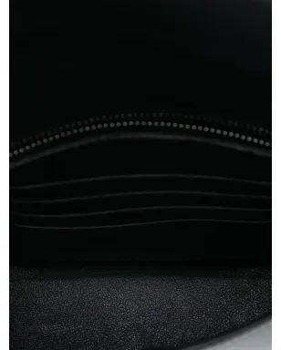 Celine Pre-Owned 2016年 バイカラー グレイズド カーフスキン トロットゥール クロスボディバッグ - ブラック - サムネイル5