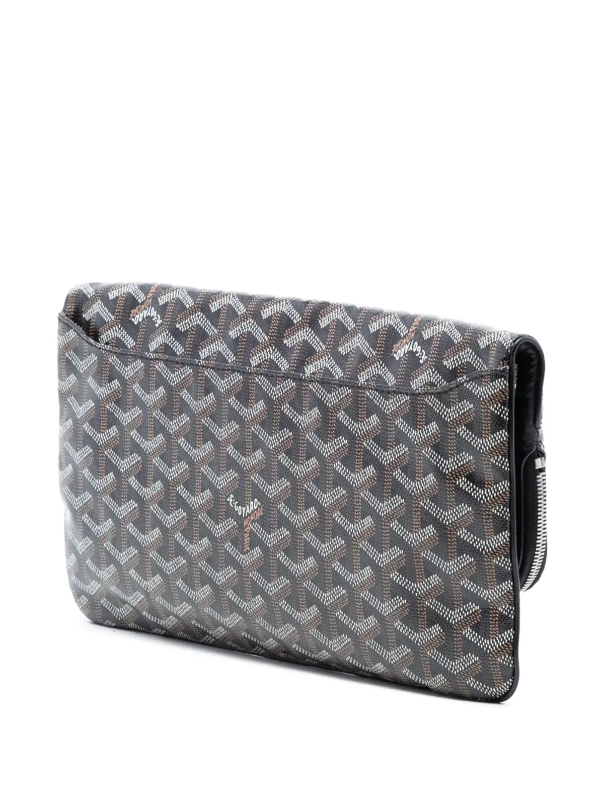 Goyard Pre-Owned 2018 Goyardine Sainte Marie クラッチバッグ ブラック - 画像3