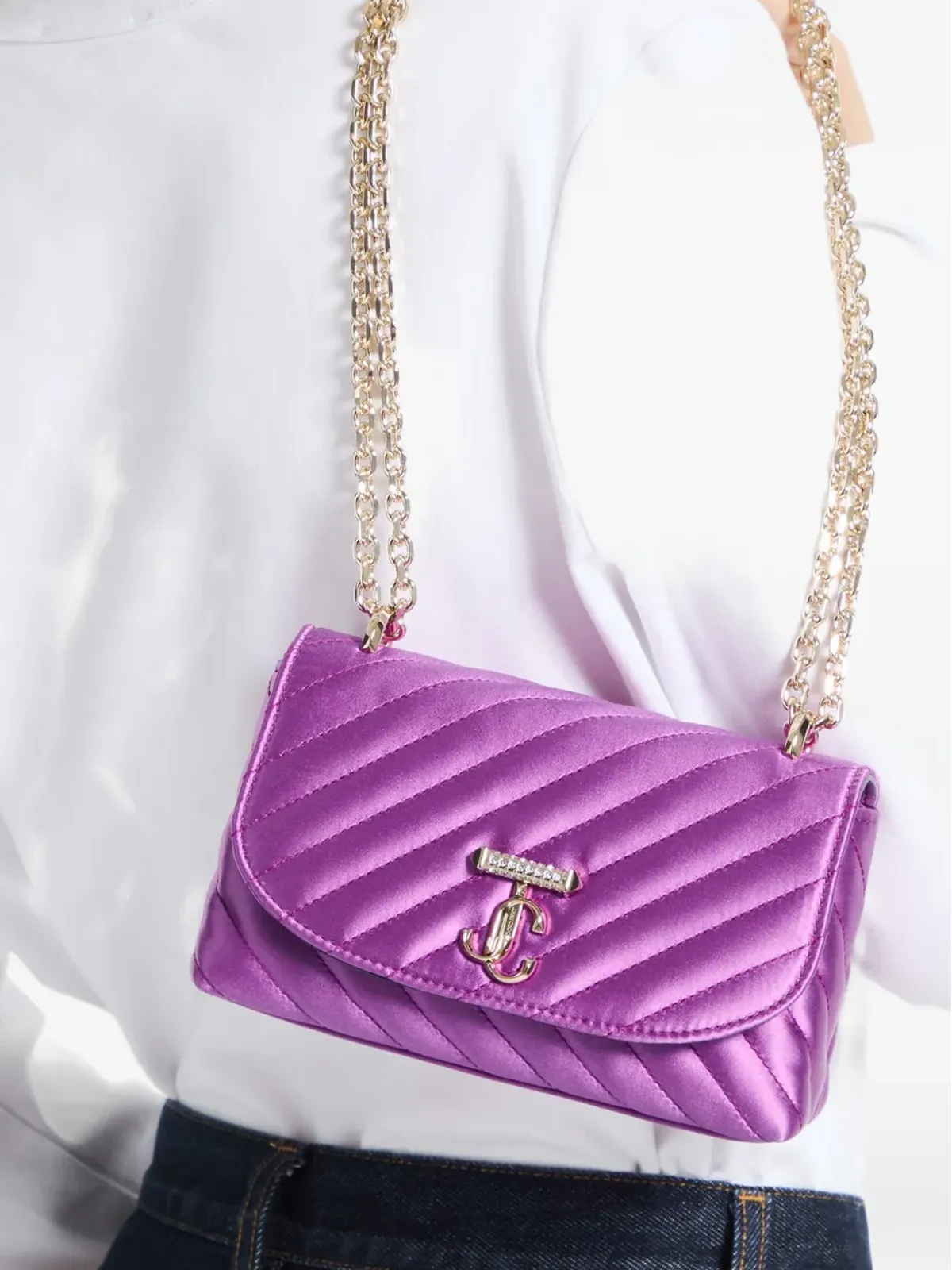 Jimmy Choo Curve クロスボディバッグ - 画像2
