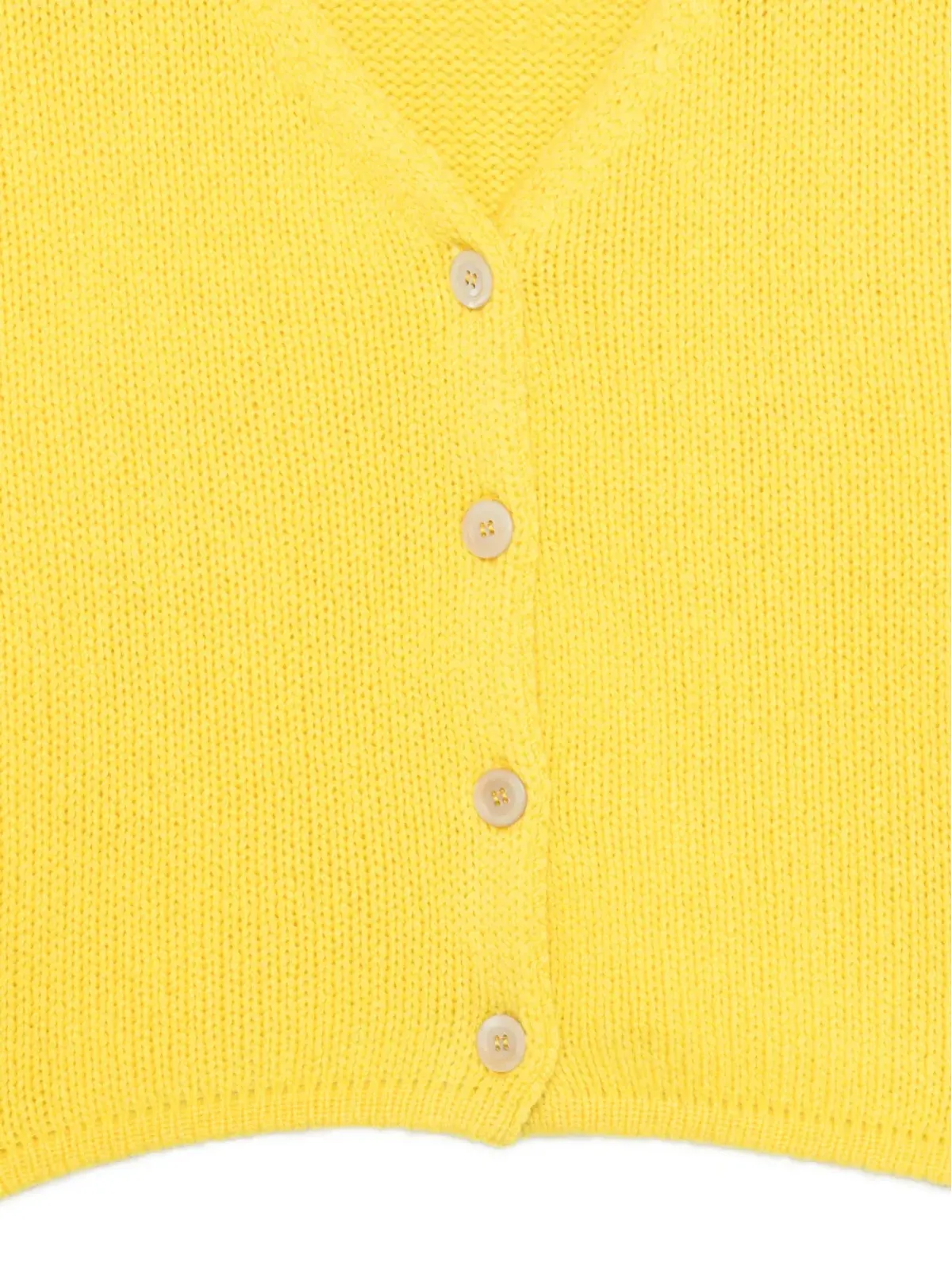 Incentive! Cashmere カーディガン - イエロー - 画像3