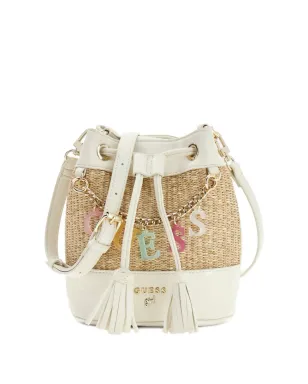 guess kids タッセルディテール チェーン装飾 バケットバッグ - サムネイル1