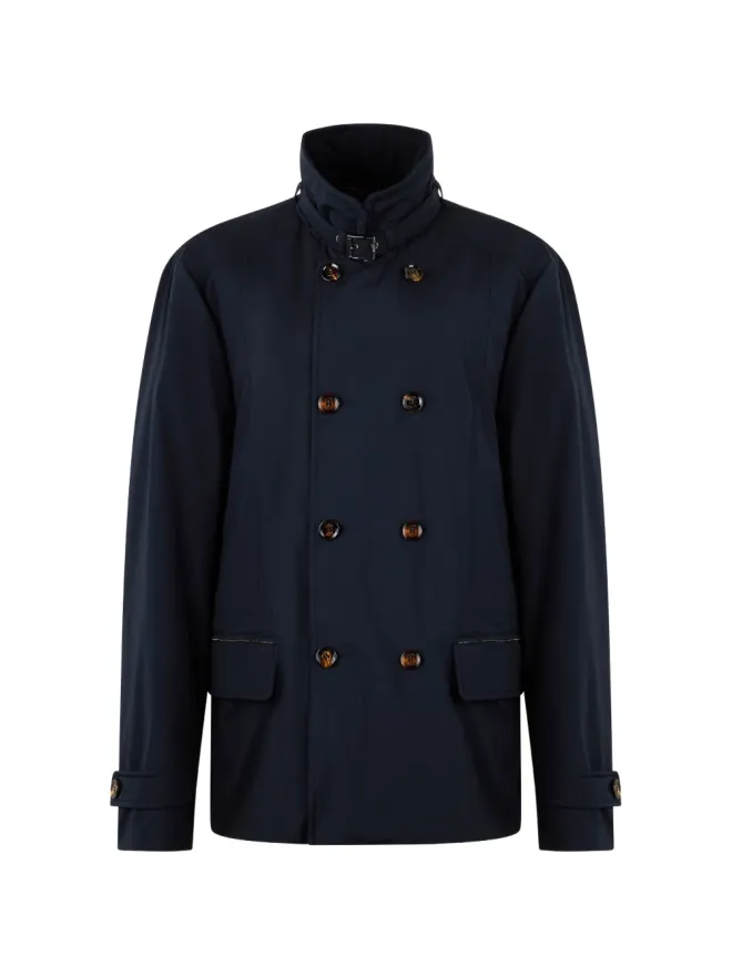 Moorer Moorer バックルカラー ピーコート ブルーの商品画像