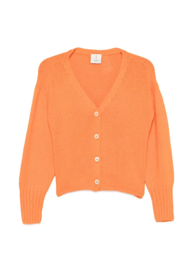 Incentive! Cashmere Incentive! Cashmere Abelina Vネックカーディガンの商品画像