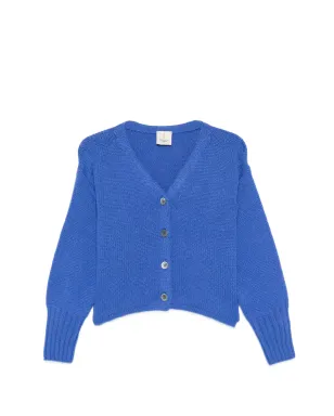 Incentive! Cashmere ボタン付きVネックカーディガン - サムネイル1