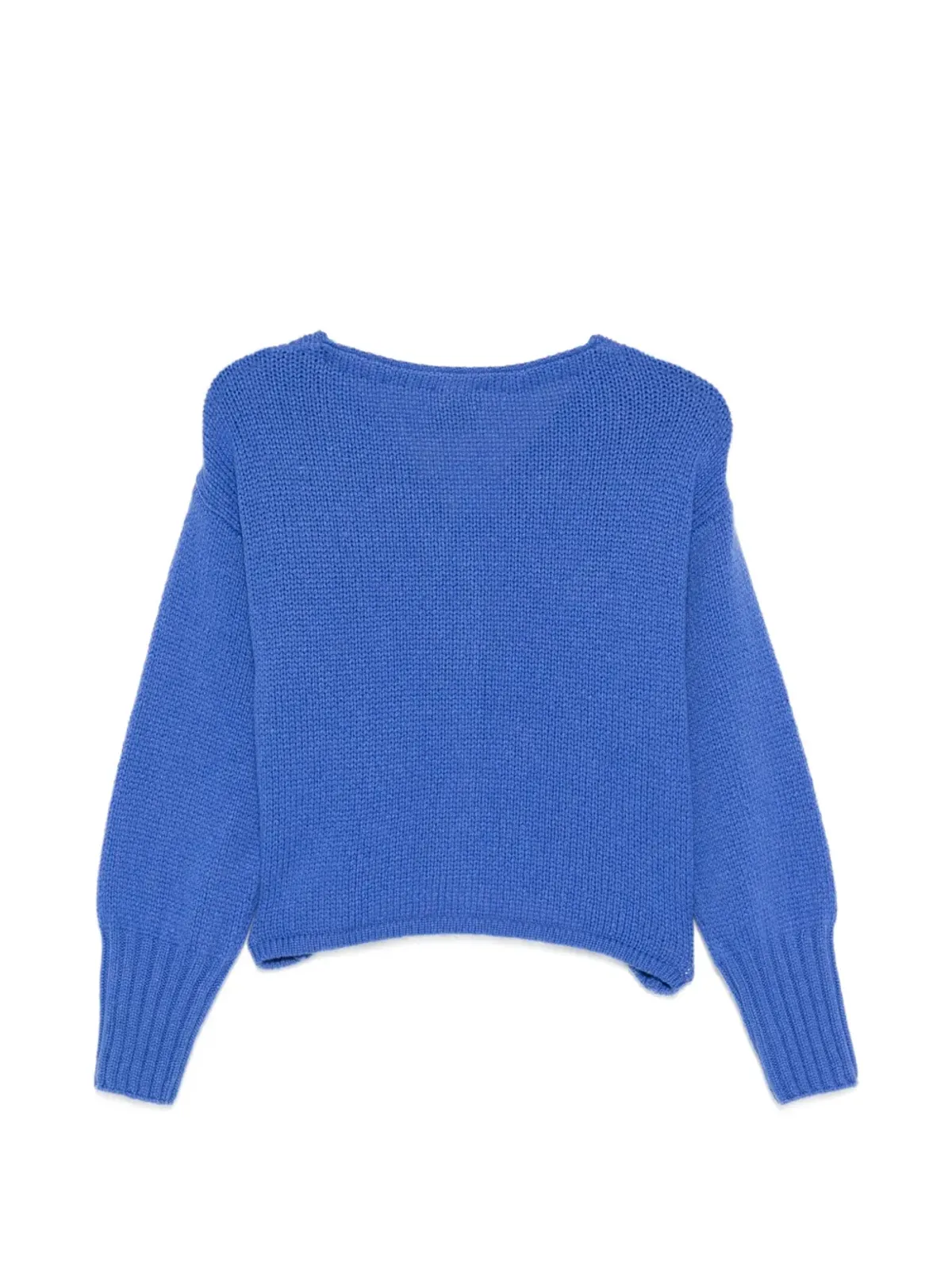 Incentive! Cashmere ボタン付きVネックカーディガン - 画像2