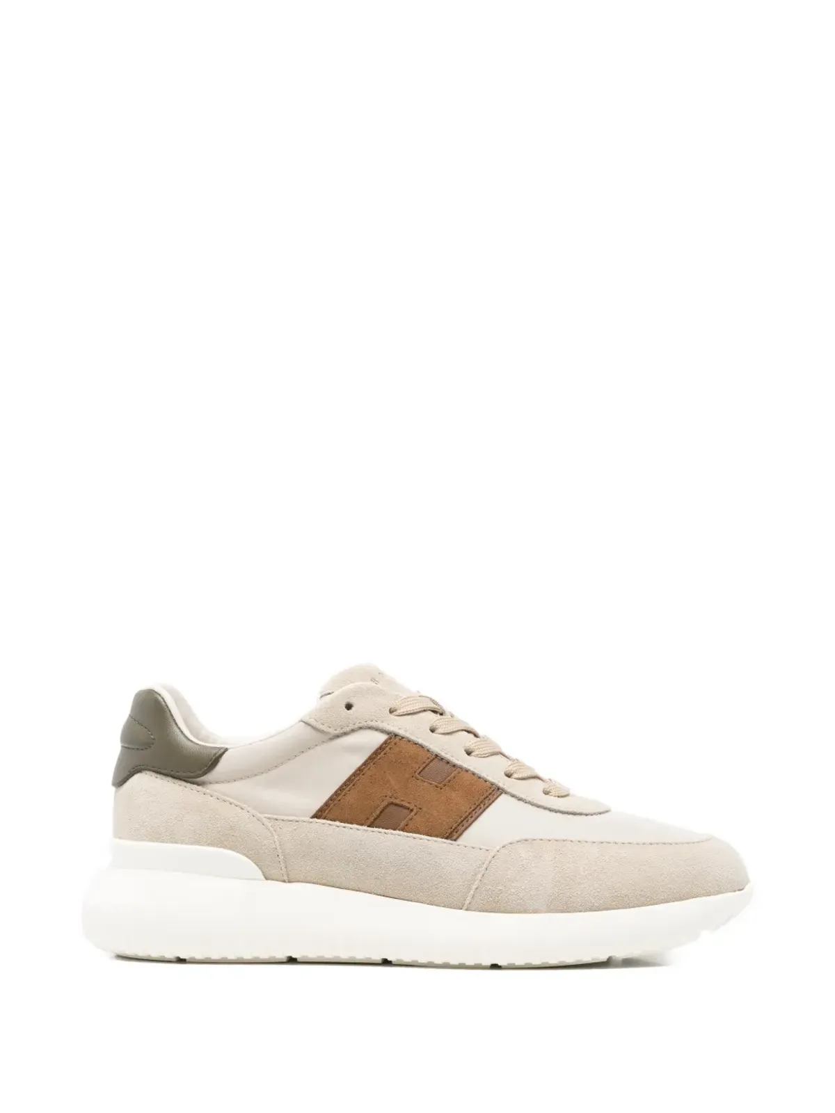 Hogan h appliqué sneakers - 画像1