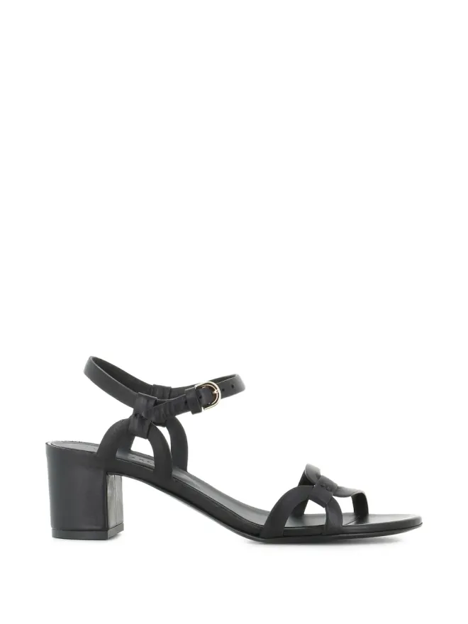 Del Carlo Del Carlo バックルストラップレザーサンダルの商品画像