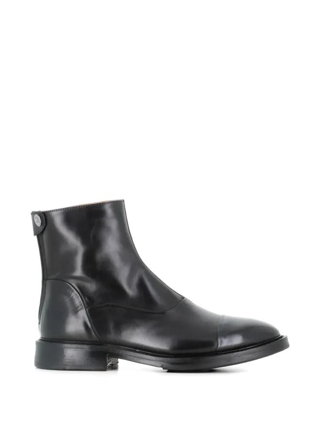 Alberto Fasciani Alberto Fasciani ジップ付きレザーブーツの商品画像