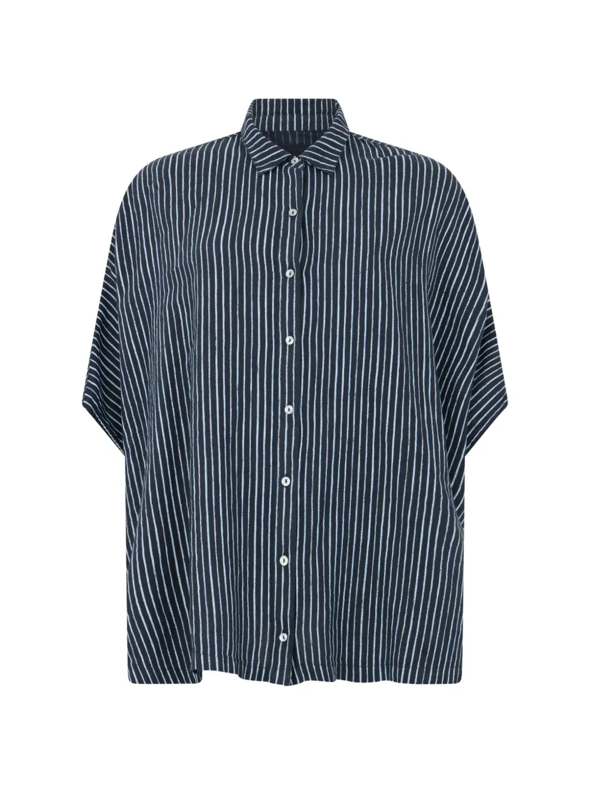 120% Lino ストライプシャツ - 画像1