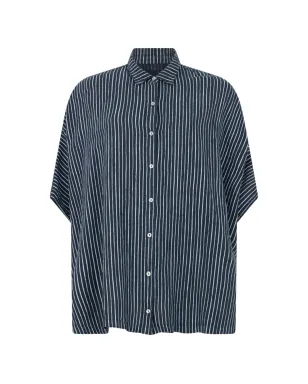 120% Lino ストライプシャツ - サムネイル1
