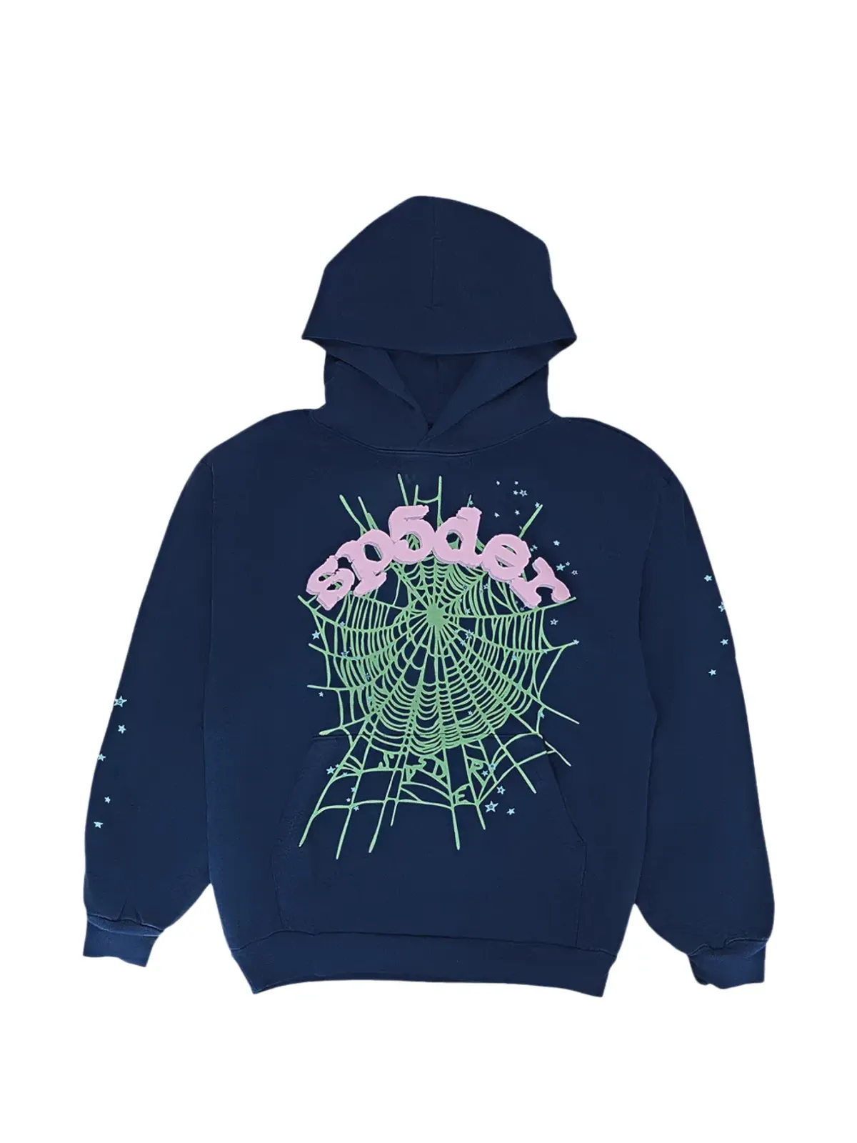 SP5DER OG Web hoodie - Blue - 画像1