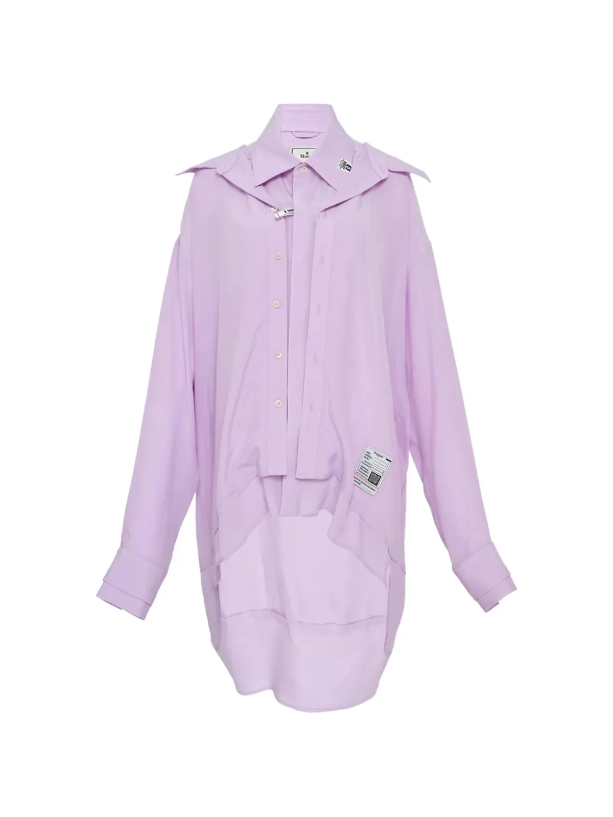 Maison MIHARA YASUHIRO レイヤードシャツ - 画像1