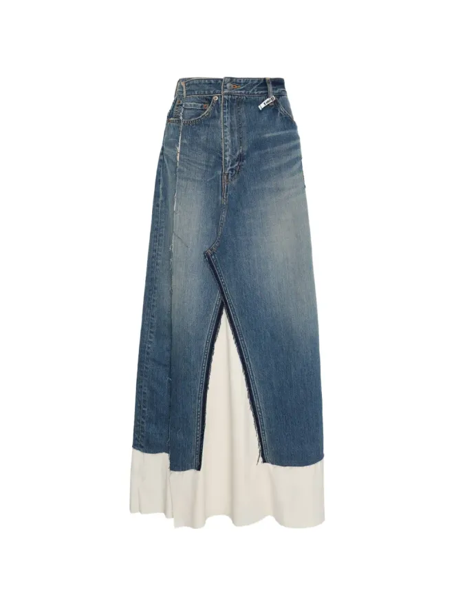 Maison MIHARA YASUHIRO Maison MIHARA YASUHIRO ほつれデニムスカートの商品画像