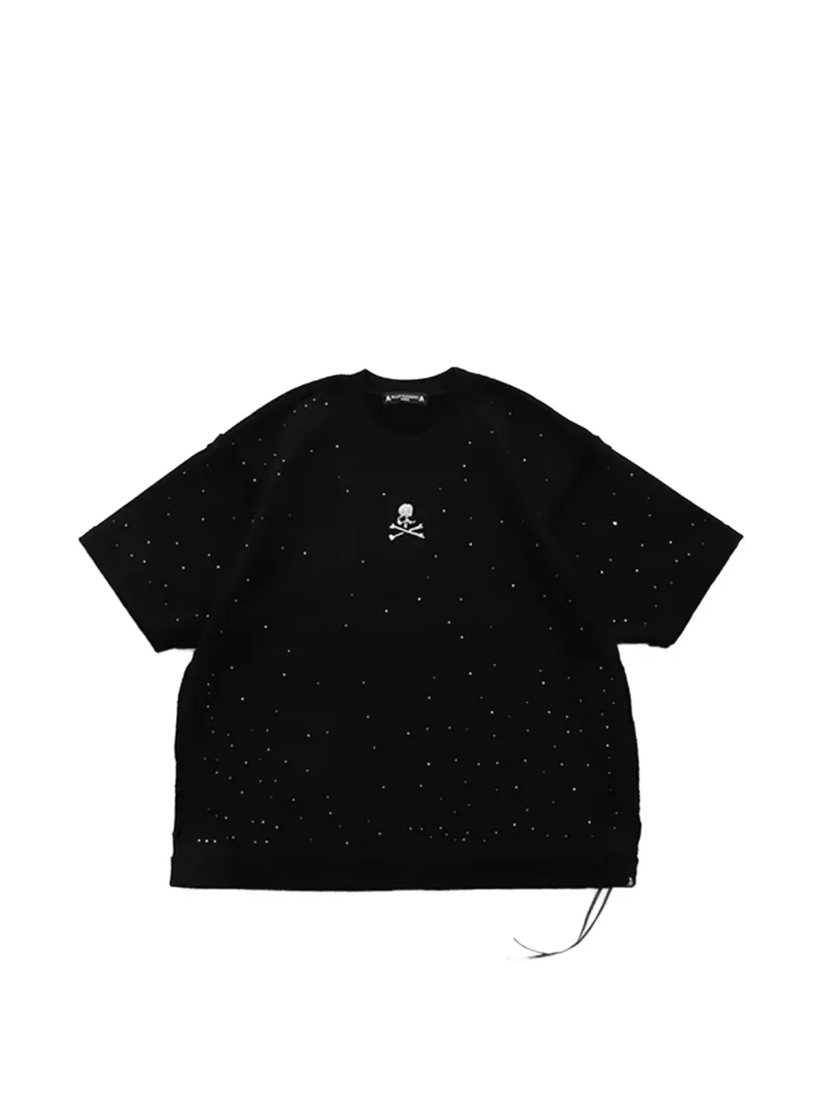Mastermind Japan 頭蓋骨モチーフの黒いニットウェア - 画像1