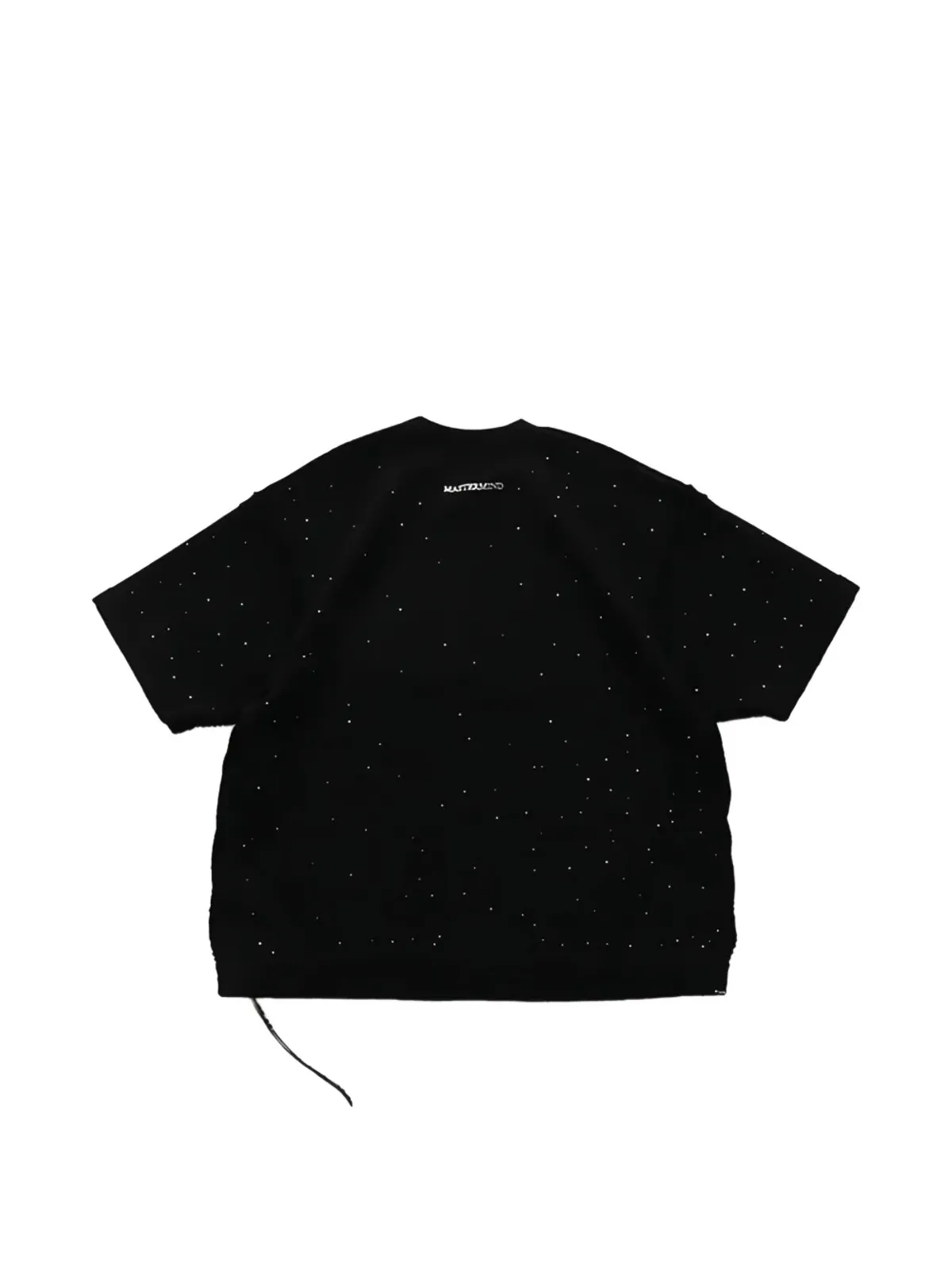 Mastermind Japan 頭蓋骨モチーフの黒いニットウェア - 画像2
