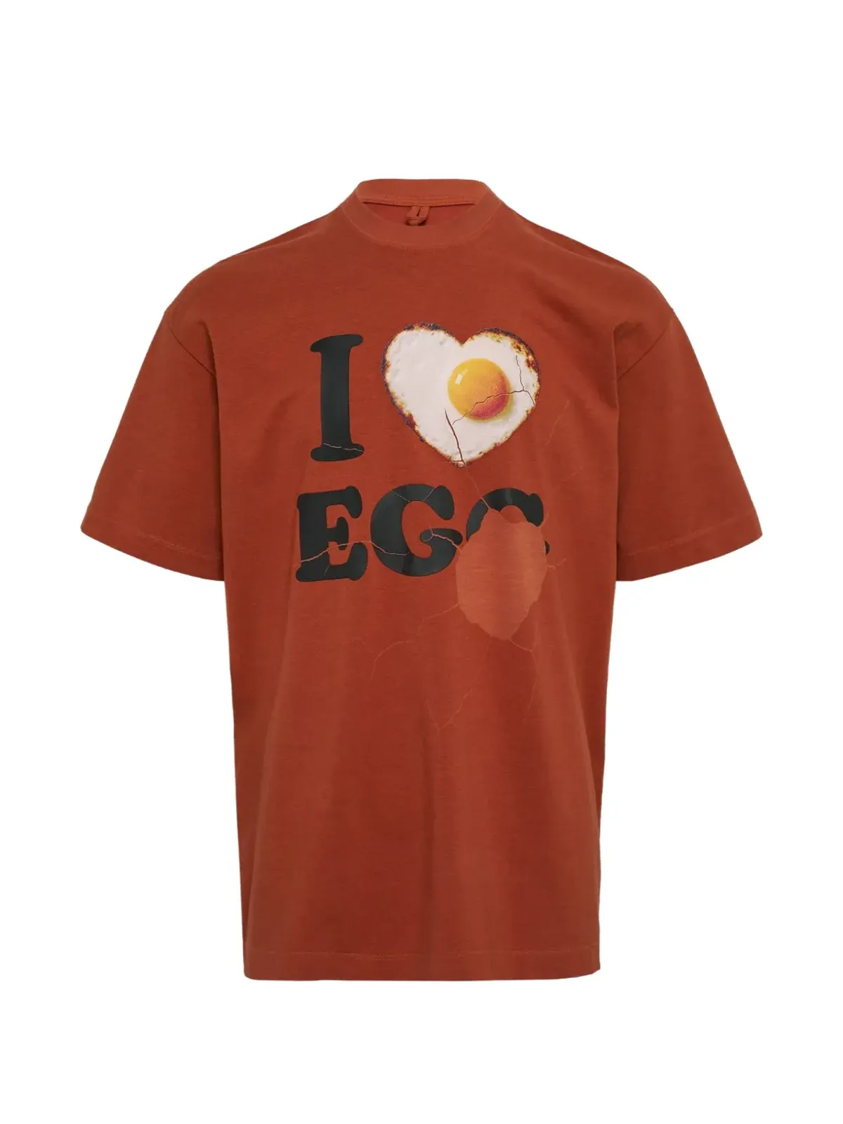 Doublet I Love Egg Tシャツ（ブラウン） - 画像1