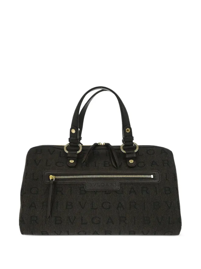 Bvlgari Pre-Owned Bvlgari Pre-Owned 1990年代 ロゴマニア ダッフルバッグの商品画像