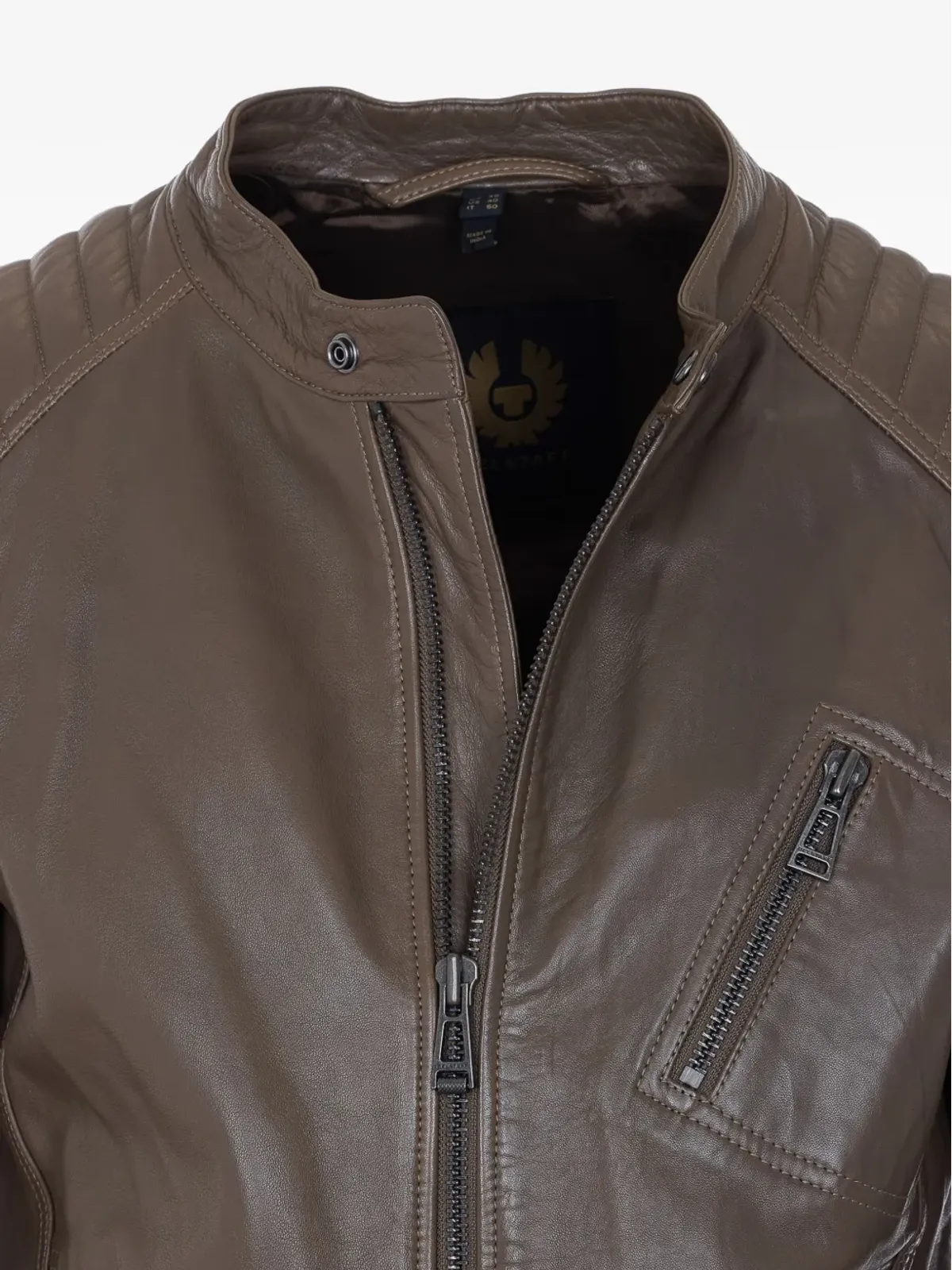 Belstaff ジップレザー ジャケット - 画像2
