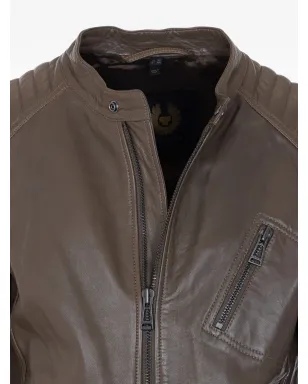 Belstaff ジップレザー ジャケット - サムネイル2