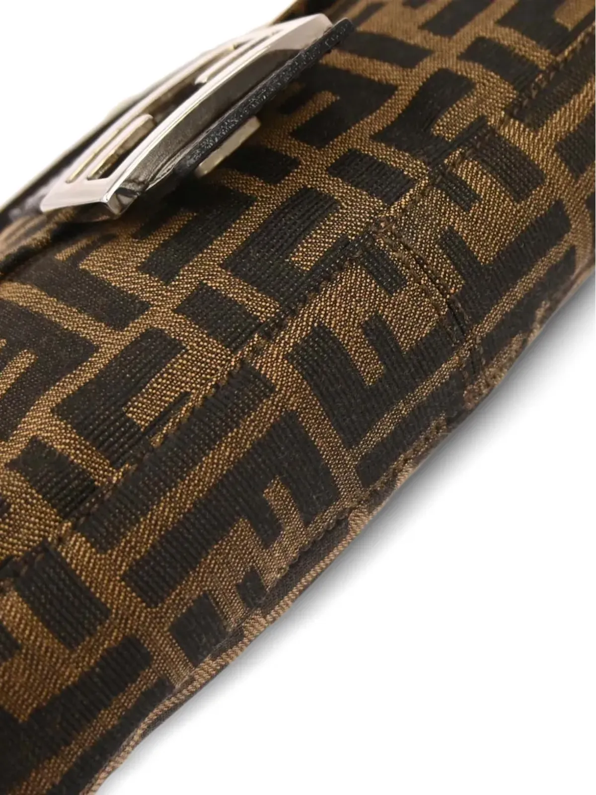 Fendi Pre-Owned 2000 Zucca柄バゲットトートバッグ - 画像5