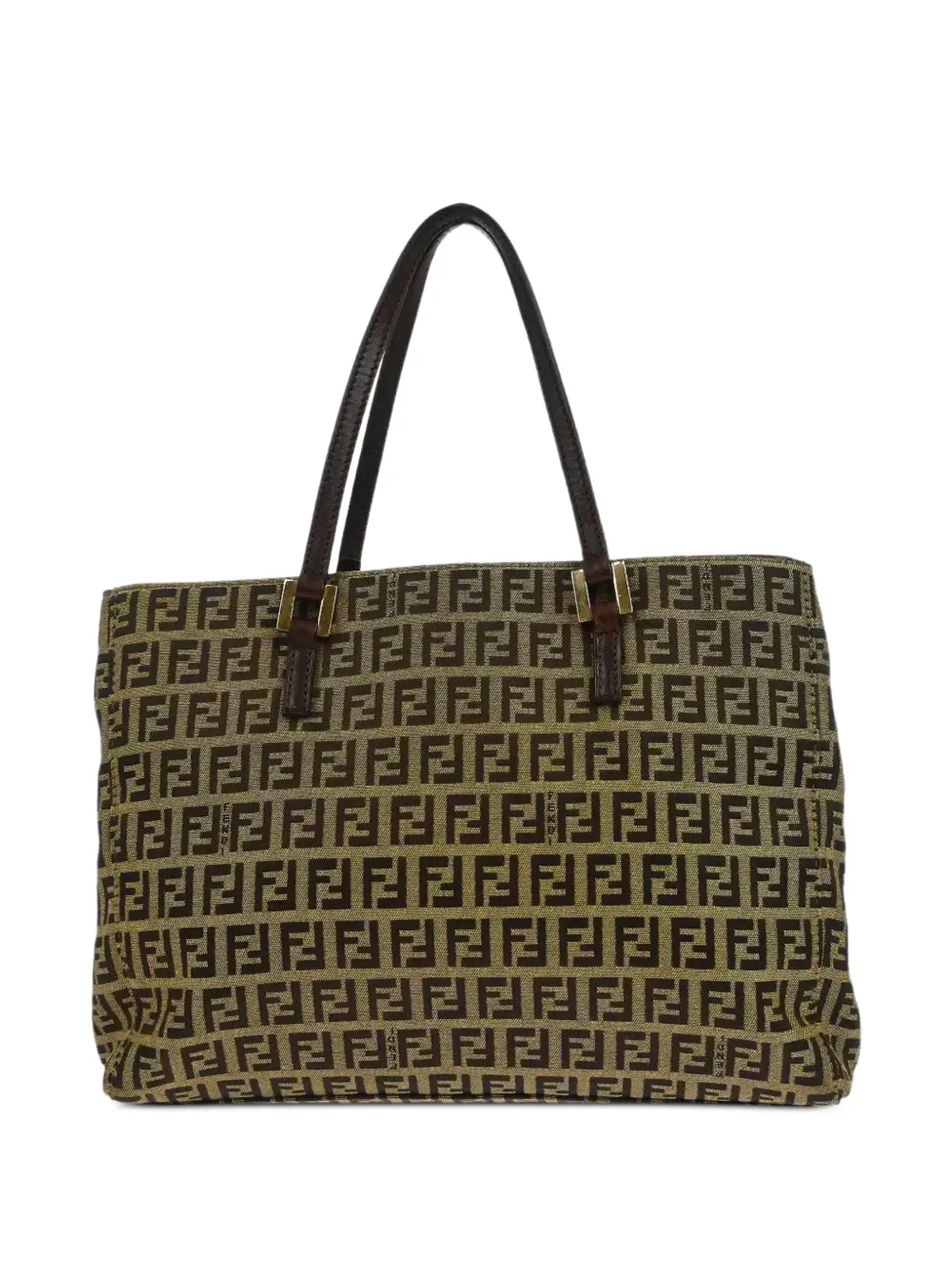 Fendi Pre-Owned 2005 Zucchinoキャンバス トートバッグ - 画像2
