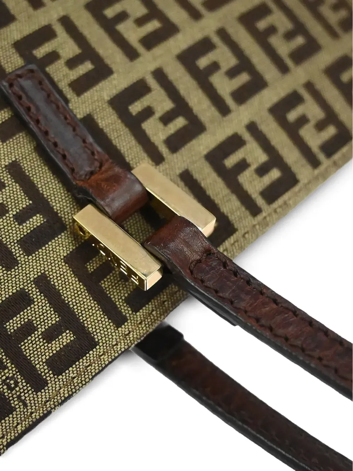 Fendi Pre-Owned 2005 Zucchinoキャンバス トートバッグ - 画像4