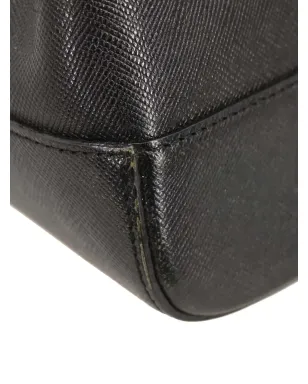 Burberry Pre-Owned 1990年代 レザートートバッグ ブラック - サムネイル4
