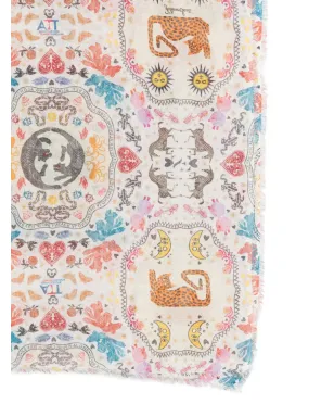 Faliero Sarti ポリプリントスカーフ - サムネイル3