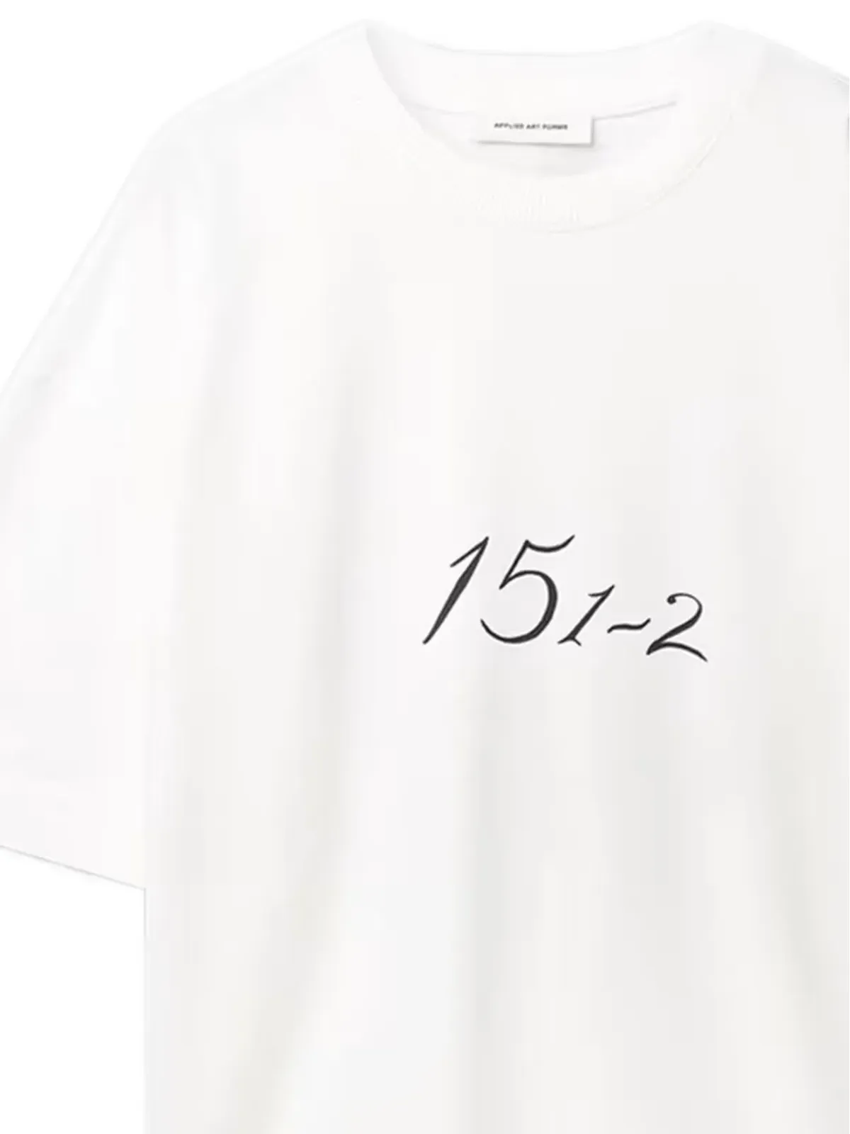 Applied Art Forms LM1-4 ラウンドネックTシャツ - 画像2