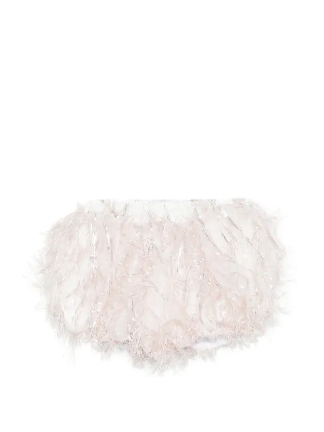 alapage alapage バンブーエラスティックウエストバンドショーツの商品画像